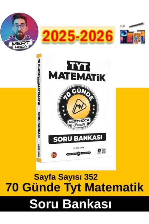 2026 70 Günde Tyt Matematik Soru Kitabı Mert Hoca+Android Kalem(Yeni Ürün)