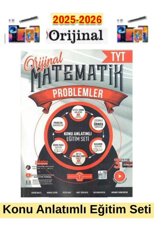 Orijinal Yayınları Tyt Problemler Konu Anlatımlı Eğitim Seti+Android Kalem