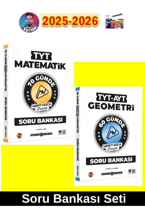 2026 70 Günde Tyt Matematik-2026 60 Günde Tyt-Ayt Geometri Soru Bankası Seti+Kalem