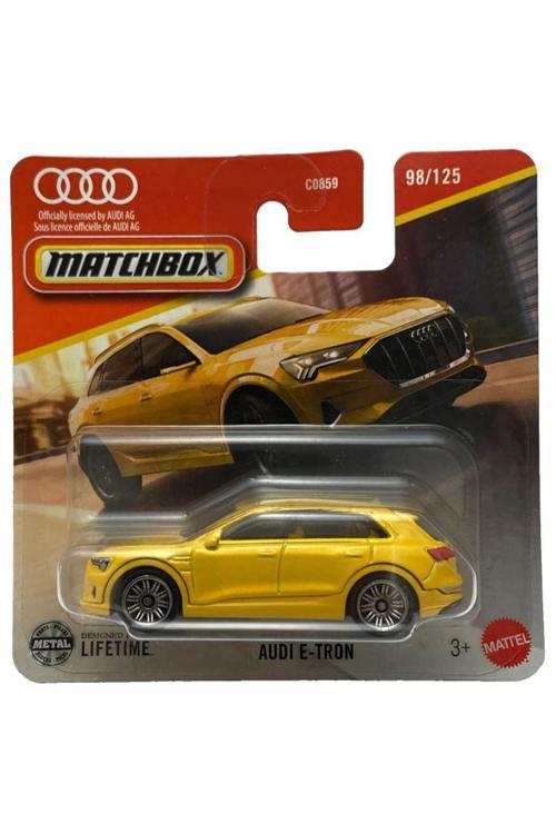 Audi E-Tron (1/64) Sarı - 2025 Case