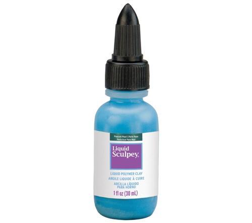 Liquid Sıvı Polimer Kil 30 ml. Gösterişli Mavi İnci