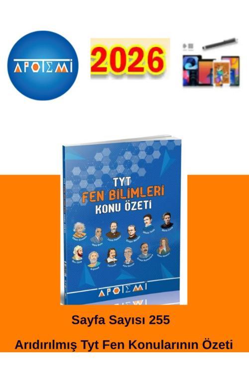 25-26 Apotemi Yayınları Tyt Fen Bilimleri Konu Özeti+Android Kalem