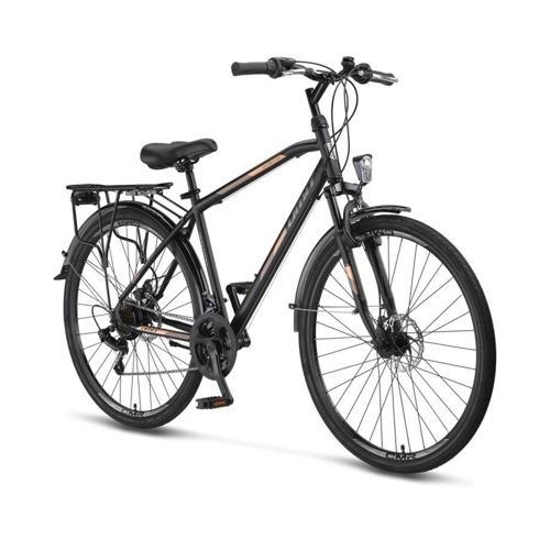 2843 MONTANA 2D ERKEK ŞEHİR BİSİKLETİ 480H MD 28 JANT 21 VİTES BLACK GOLD