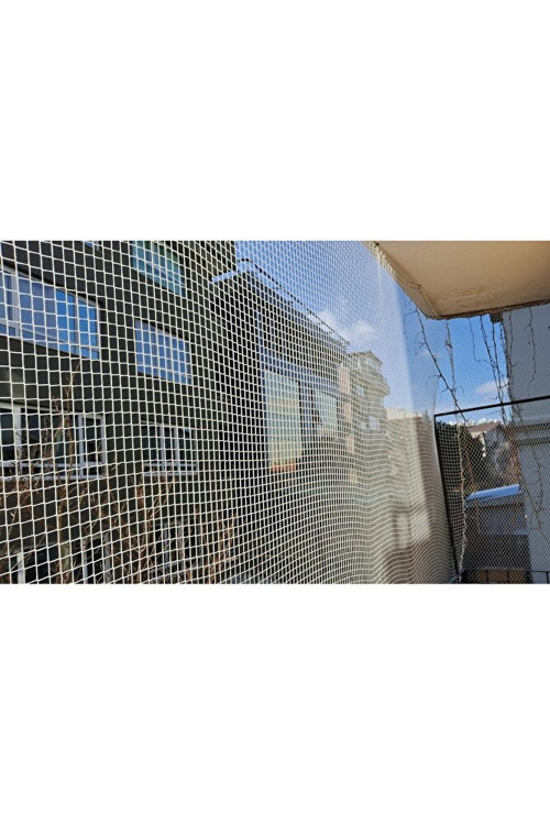 Kedi Flesi 2,50 x 5 Metre Kuş Önleme Ağı 2 mm Balkon ağı