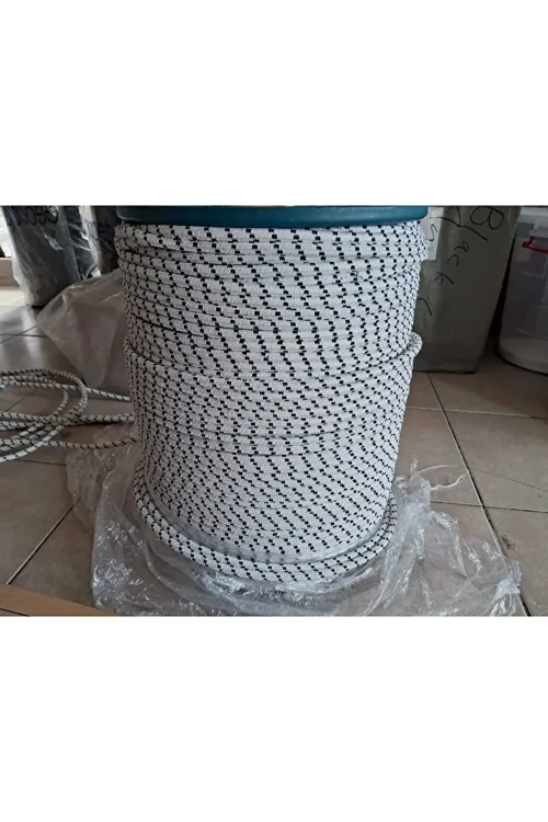 POLYESTER İP HALAT 8 MM 50 METRE URGAN BAYRAK İPİ İSKOTA HALAT SALINCAK İPİ KOPMAZ İP FİLE İPİ