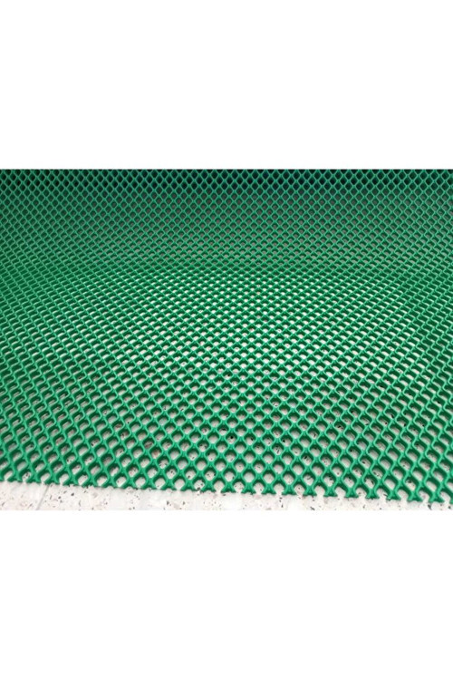 PVC PASPAS 90 X 600 CM YEŞİL BANYO KAYMAZ YER ZEMİN MATI S-MAT ZİNCİR DESEN