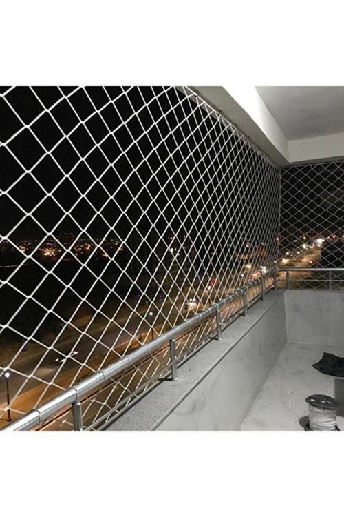 2,50 X 7 Metre Çocuk Güvenlik Filesi Kalınlık 3 Mm Balkon Güvenlik Filesi Kedi Güvenlik Filesi File