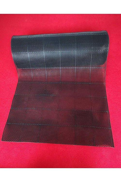 PVC KARE PASPAS 90 X 250 CM SİYAH BANYO KAYMAZ YER ZEMİN MATI