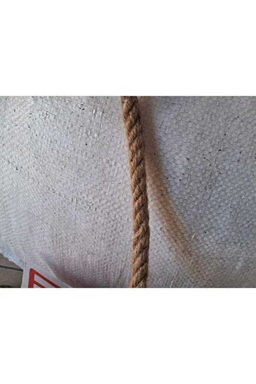 JÜT HALAT 75 METRE HASIR HALAT 5 MM KENDİR HALAT İP DEKORATİF JÜT DOĞAL HALAT