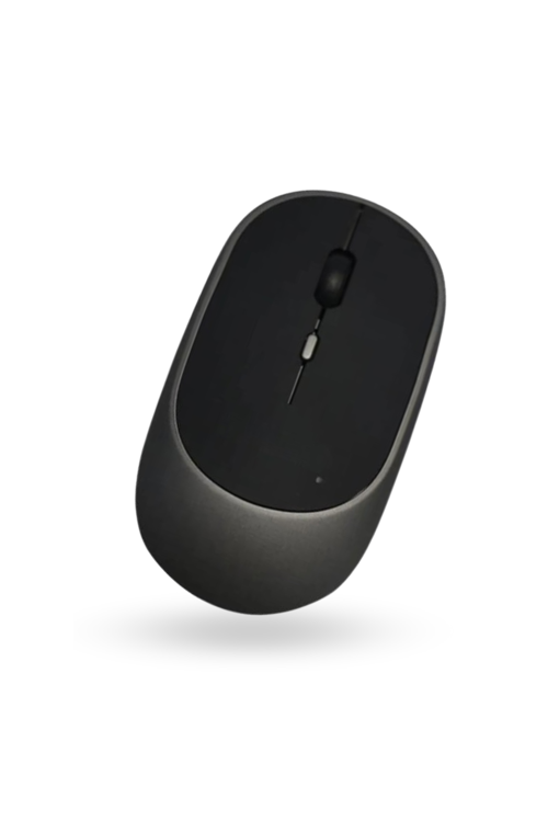 Büro Ev Ofis Bilgisayarı için Gri Stil Bluethooth WiFi Mouse