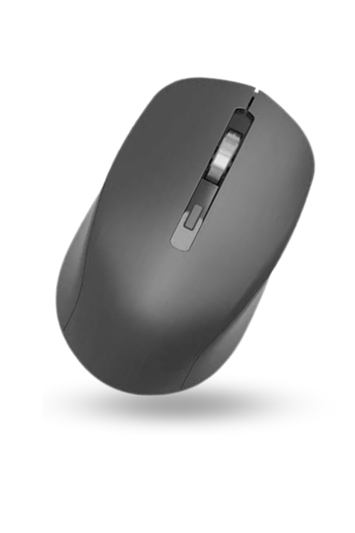 Büro Ev Ofis Bilgisayarı için Siyah WiFi Plus Mouse