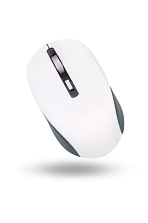 Büro Ev Ofis Bilgisayarı için Beyaz WiFi Şarjlı Mouse