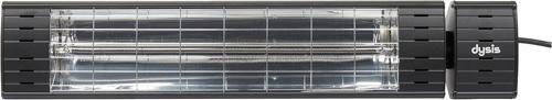 DH-7452 Art Plus Karbon Serisi IP65 Suya-Toza Dayanıklı 2300 W Siyah İç/Dış Mekan Isıtıcı