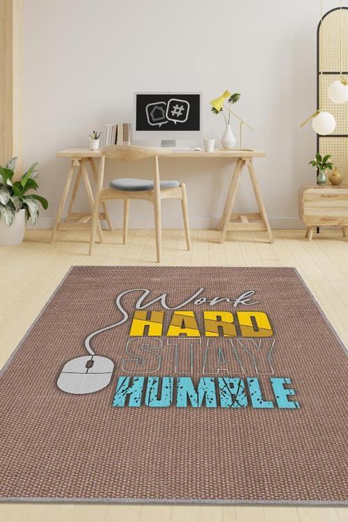 Bej Renkli Halı Modern Düz Renk Ofis Halısı Dijital baskılı Dokuma Tabanlı Home Office Halı