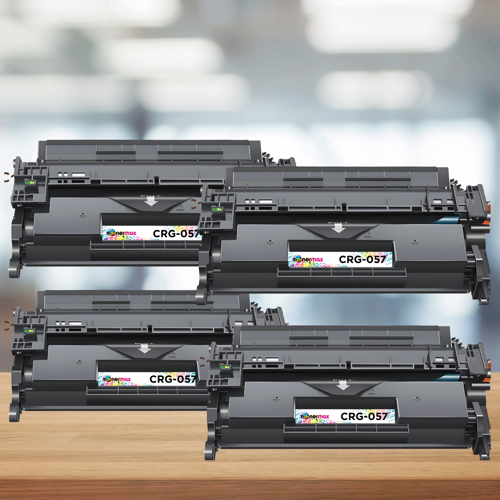 Canon CRG-057 Muadil Toner 4'lü Set Çipli / LBP223 / LBP226 / LBP228X / MF443 / MF445 / MF446 / MF449 / MF453 / MF455