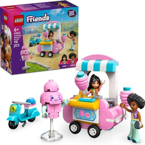 42643 Friends Pamuk Şeker Standı ve Scooter