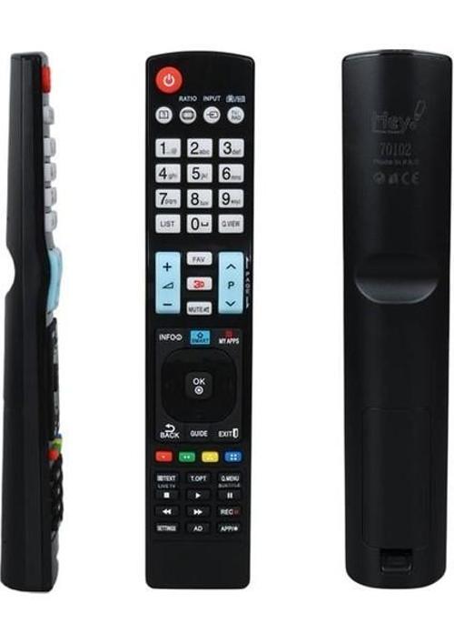 RM-L999 3D Küçük Kalıp Lg Smart Tuşlu LCD LED Tv Kumanda (5131)