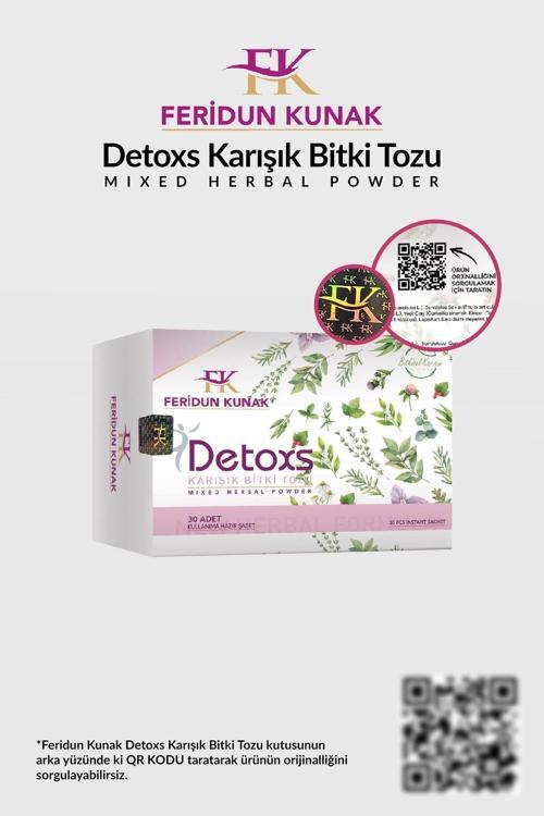 Karışık Bitki Detoxs Çayı 30 Adet