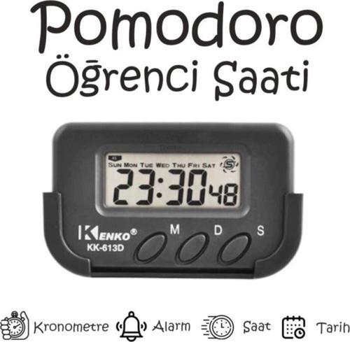 Pomodoro Öğrenci Saati - Kronometreli Ders Çalışma Saati - Dijital Masa Saati