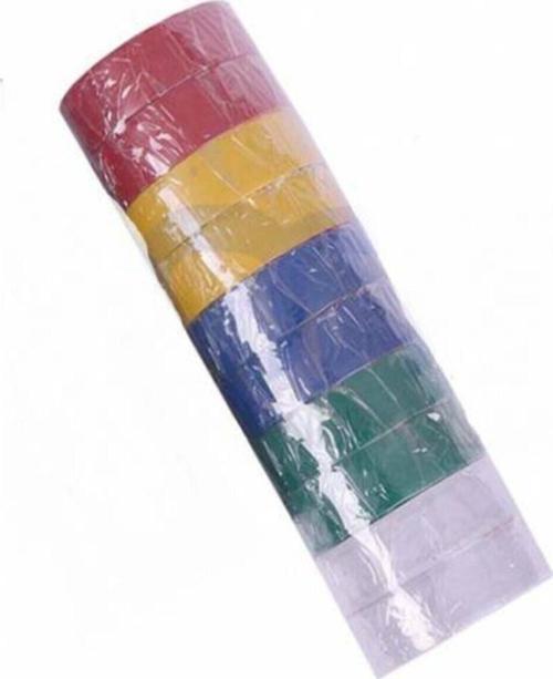 Renkli Elektrik Bandı 10 Lu Izole Bant