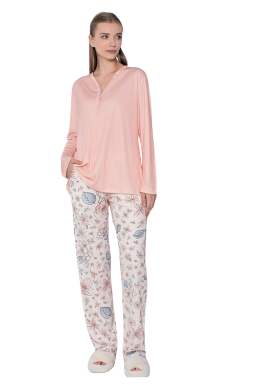Desenli Melisa pijama Takımı 24408