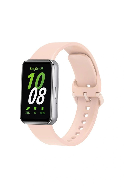 Samsung Galaxy Fit 3 Klasik Kordon - Pudra