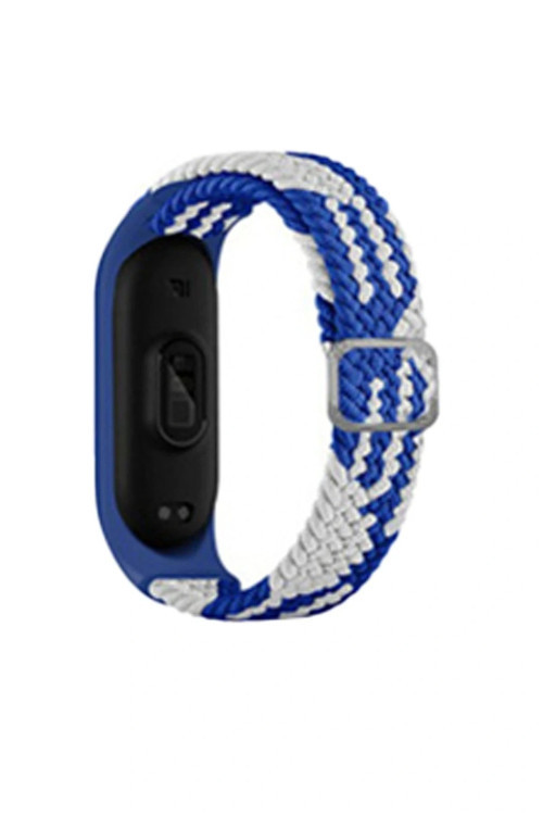 Xiaomi Mi Band 6 Star Kordon - Mavi-Beyaz