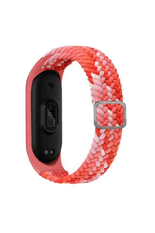 Xiaomi Mi Band 4 Star Kordon - Pembe-Kırmızı