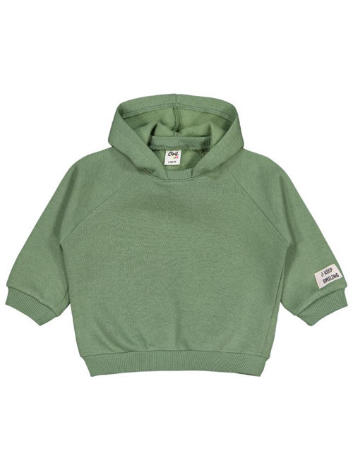 Keep Smiling Etiketli Basic 6-18 Ay Sweatshirt - Yeşil12-18 Ay