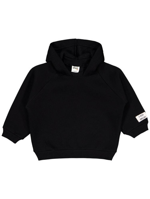Keep Smiling Etiketli Basic 6-18 Ay Sweatshirt - Siyah18-24 Ay