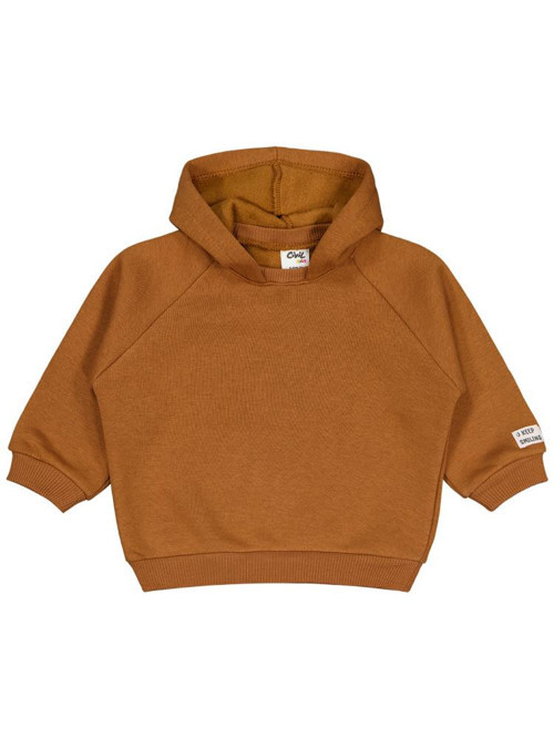 Keep Smiling Etiketli Basic 6-18 Ay Sweatshirt - Kahverengi12-18 Ay