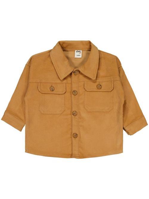 Basic 6-18 Ay Gömlek - Hardal18-24 Ay