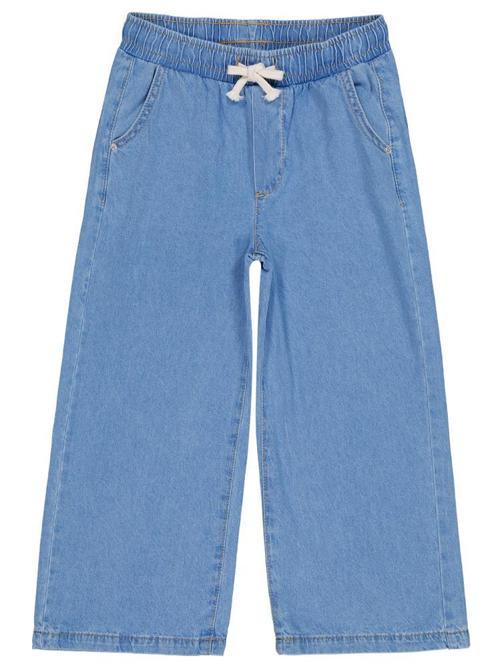 Beli Lastikli 4-9 Yaş Pantolon - Mavi8-9 Yaş