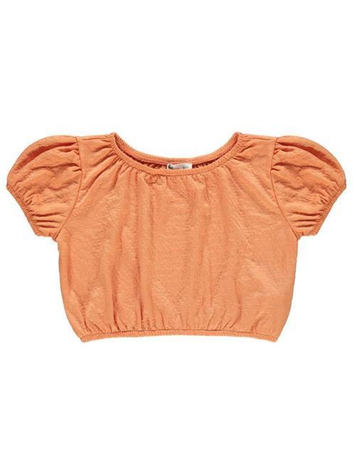 Jakarlı Gipeli Süprem 10-13 Yaş Tişört - Turuncu10-11 Yaş