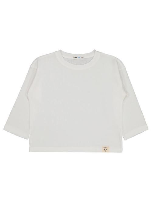 Basic 2-5 Yaş Sweatshirt - Ekru3-4 Yaş