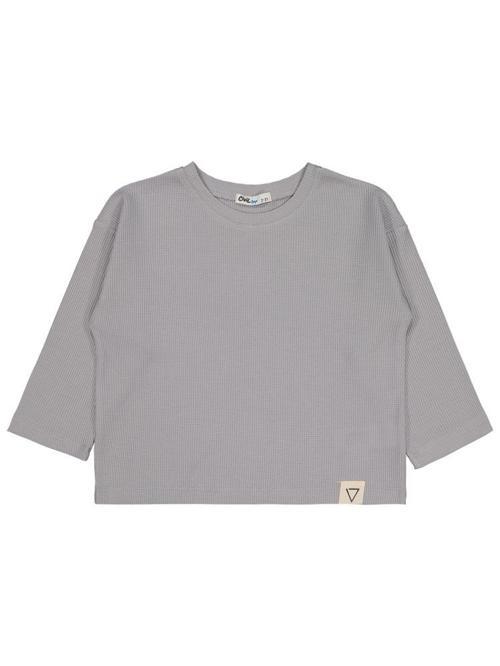 Basic 2-5 Yaş Sweatshirt - Gri5-6 Yaş