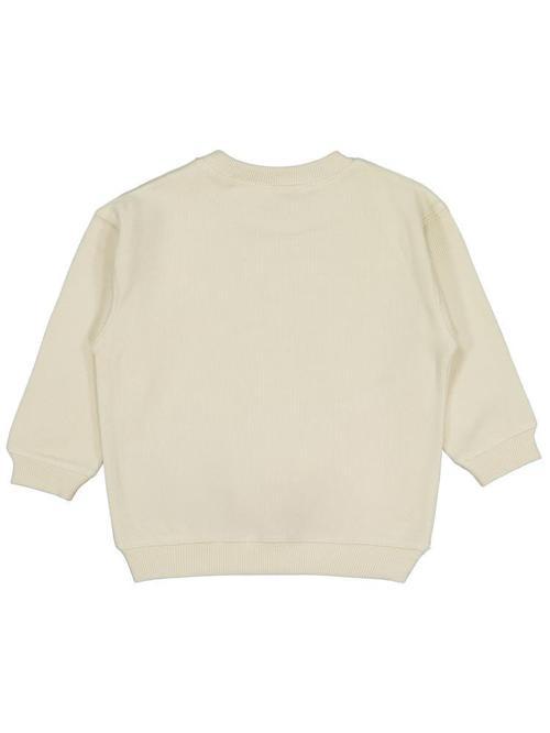 Karyoka Dikişli 2-5 Yaş Sweatshirt - Bej3-4 Yaş