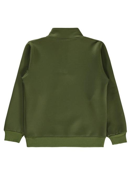 Original Baskılı 6-9 Yaş Sweatshirt - Haki9-10 Yaş