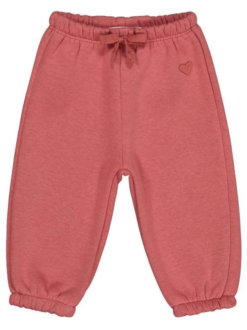 Kalp Nakışlı Basic 6-18 Ay Eşofman Altı - Turuncu12-18 Ay