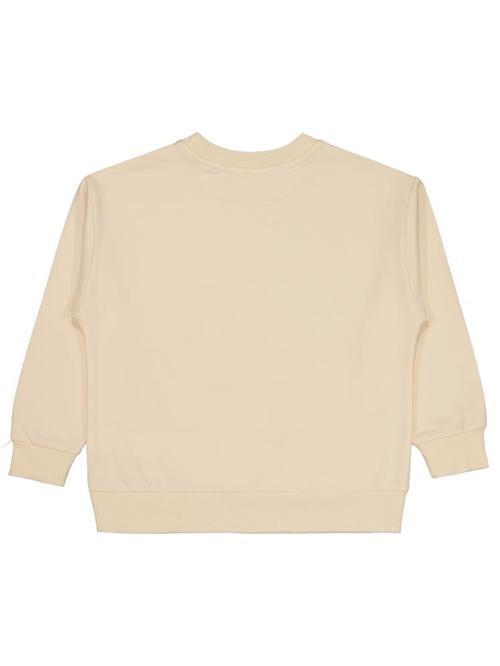 No Etiketli 10-13 Yaş Sweatshırt - Bej13-14 Yaş