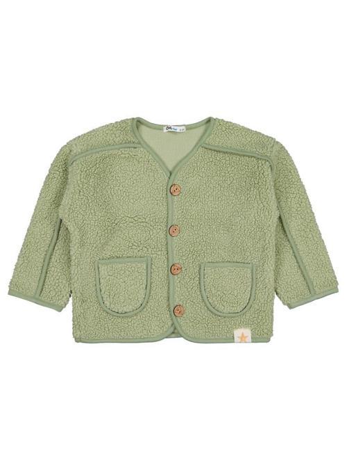 Yıldız Nakışlı 2-5 Yaş Hırka - Haki5-6 Yaş