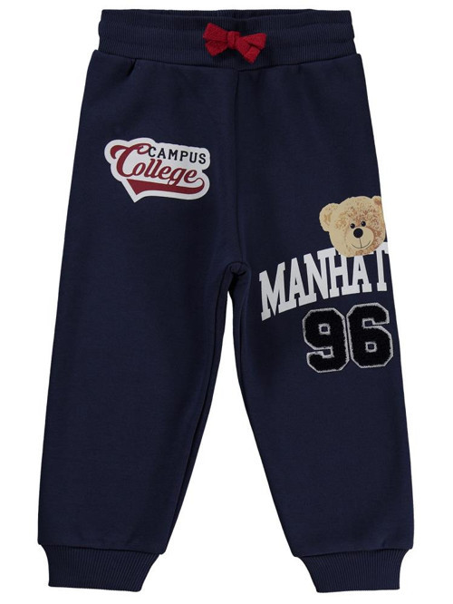 Campus College 96 Baskılı 2-5 Yaş Eşofman Altı - Lacivert2-3 Yaş