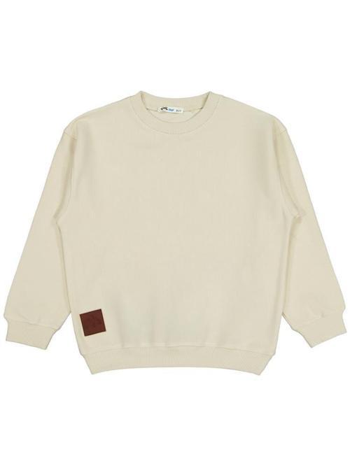 Karyoka Dikişli 10-13 Yaş Sweatshirt - Bej13-14 Yaş