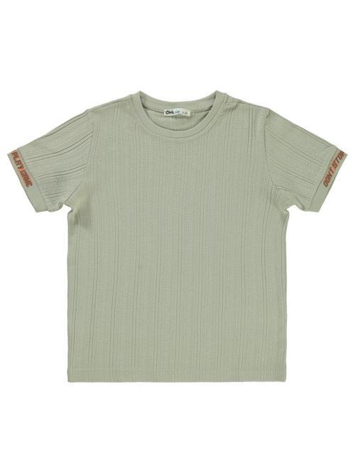 Dont Stop Baskılı 10-13 Yaş Tişört - Gri10-11 Yaş