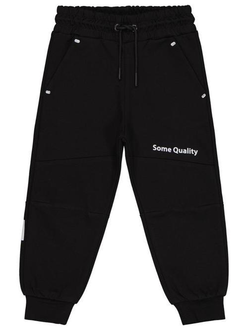 Some Qualıty Baskılı 2-5 Yaş Eşofman Altı - Siyah4-5 Yaş