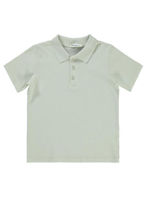 Yelken Nakışlı Lakos 10-13 Yaş Tişört - Gri12-13 Yaş