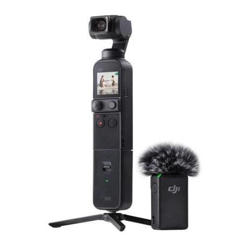 DJI Pocket 2 Creator Combo 3 Eksenli Gimbal Sabitleyici 4K Kamera