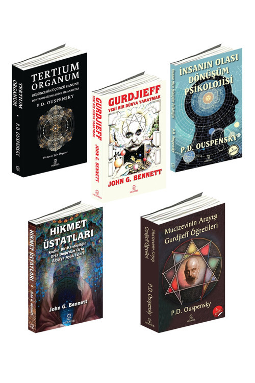 Dördüncü Yol Ouspensky ve Bennett 5 Kitap Set