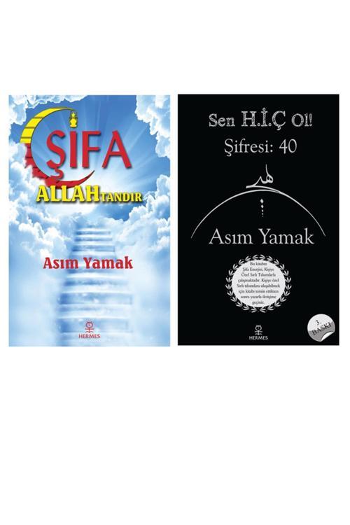 Sen Hiç Ol! Şifresi: 40 / Şifa Allah'tandır - Asım Yamak ( 2 Kitap Set ) 9786057737847set