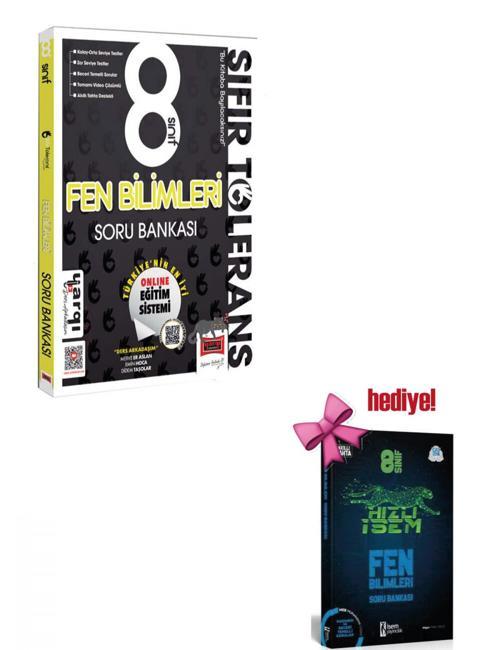 Yargı 8.Sınıf Sıfır Tolerans Fen Bilimleri Soru Bankası + Fen Bilimleri Soru Hediyeli